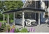 Skan Holz Einzelcarport Wendland schwarze Blende inkl. EPDM Folie Pfostenanker 362 x 870 cm weiß