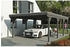 Skan Holz Einzelcarport Grunewald 427 x 796 cm Schiefer