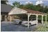 Skan Holz Doppelcarport Fichtelberg inkl. Dachschindeln rot 618 x 808 cm natur