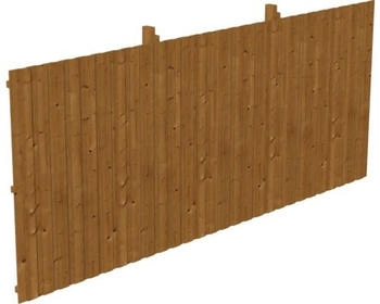 Skan Holz Rückwand Deckelschalung 550 x 220 cm nussbaum