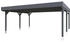 Skan Holz Doppelcarport Grunewald inkl. EPDM Folie 622 x 554 cm Schiefer