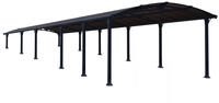 Palram - Canopia Einzelcarport "Arcadia" Aluminium 325 cm Anthrazit wartungsfrei