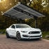 Palram Sydney Wave Aluminium Carport Schwarz (707273)