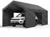 VEVOR Carport Zeltgarage 3,05x6,09x2,87m UV-beständig, grau