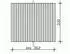 Skan Holz Emsland Carport Rückwand Deckelschalung 362x330cm Eiche hell (210916-01)
