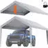 VEVOR Carport-Garagenzelt 3x6m PE wasserdicht UV-geschützt, Grau (nur Dachabdeckung)
