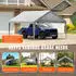 VEVOR Garagenzelt Dachabdeckung 3,9x6,1m wasserdicht UV-geschützt grau (SXYQCPBH13X20)