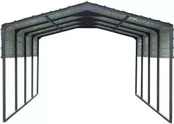 Westmann Carport Kopenhagen M, Metall, Satteldach