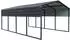 Westmann Carport Kopenhagen M, Metall, Satteldach