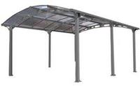 Palram - Canopia Einzelcarport "Arcadia" Aluminium 325 cm Anthrazit wartungsfrei