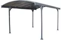 Palram - Canopia Einzelcarport "Vitoria" Aluminium 277 cm Anthrazit 100%