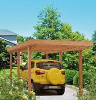 Kiehn-Holz Einzelcarport "Berlin" Massivholz 258 cm natur