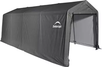 SHELTERLOGIC Foliengarage in-a-Box 3,00 x 6,10 m grau