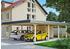 SKANHOLZ Carport Wendland 630 x 879 cm mit Abstellraum mit schwarzer Blende