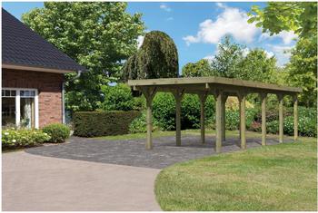 KARIBU Classic Einzel 3 2,50 x 7,78 m kdi inkl. PVC-Dachplatten