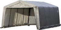 ShelterLogic Folienger&auml;tehaus "Weidezelt Garage" 18 m&sup2;, Grau