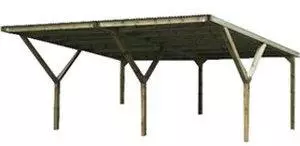 Weka Y-Carport Duo Variante 1