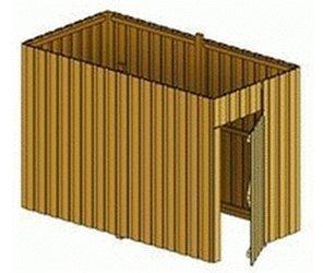 Skan Holz Abstellraum aus Deckelschalung (305094)