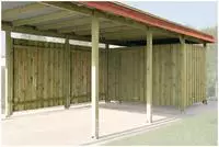 weka Carport-Ger&auml;teraum f&uuml;r Carport "Gr. 2" und "Gr. 3"