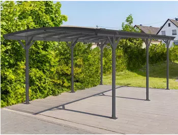 Westmann Rundbogen Carport 17 m² anthrazit