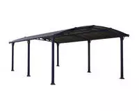 Palram - Canopia Einzelcarport "Arcadia" Aluminium 325 cm Anthrazit wartungsfrei