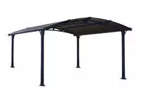 Palram - Canopia Einzelcarport "Arcadia" Aluminium 325 cm Anthrazit wartungsfrei