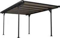 Canopia Einzel Carport Modena 5000 Garage Aluminium 504 X 300cm Abstellplatz