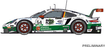 Carrera Digital 132 Porsche 911 CarTech Motorsport Bonk M. Essmann No.54 (20032042)