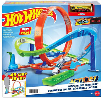 Hot Wheels Action Loop Cyclone Challenge Track Set