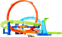 Hot Wheels Autorennbahn "Hot Wheels Action-Trackset Looping-Zyklon-Challenge"