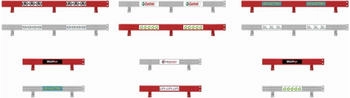 ScaleXtric 1:32 Leitplanken-Set (6+6)