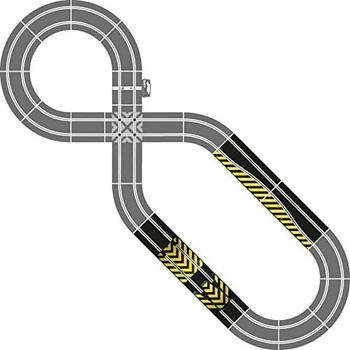 ScaleXtric Sprung & Side Swipe Zubehör-Set black