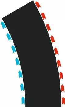 Carrera HYBRID Curves Radius 30° Rennbahn zwei Module