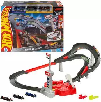 Hot Wheels City Racing Formula 1 Sprint Race Circuit 1:64 (JNN32)