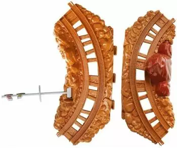 Fisher-Price Head-to-Head Crossing Track Master Motorisierte Eisenbahn (DVF78)