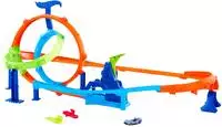 Hot Wheels Autorennbahn "Hot Wheels Stunt Tracks Turbo Looping Set"