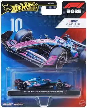 Hot Wheels Premium BWT Alpine Formula One Team #10 (JKD82)