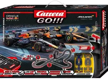 Carrera GO!!! Championship Rivals F1 1:43 Autorennbahn 6,3m (20062632)