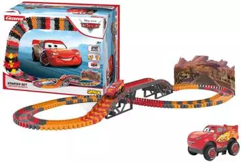Carrera Strax Disney Pixar Cars Starter Set, Rennbahn (16161000)