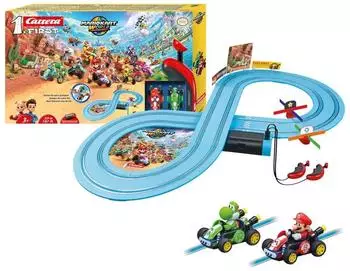 Carrera FIRST Mario Kart World Mario vs. Yoshi Autorennbahn (20063067)
