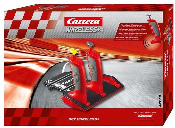 Carrera Digital 143 - 2.4 GHz Wireless+ Anschlussschiene inkl. 2 Handreglern