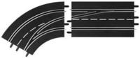 Carrera Digital 124 - Spurwechselkurve Links außen nach innen