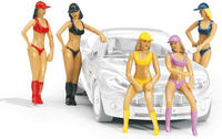 CARRERA 20021114, CARRERA 20021114 BUILDINGS/FIGURES Pit Babes