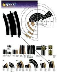 ScaleXtric Kurve R4 22.5° (C8235)