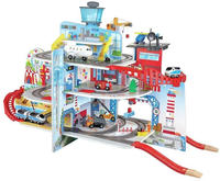 Hape Spielzeug-Eisenbahn "Mega City Eisenbahn"