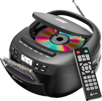 Klim CD-Player mit Kassettenspieler KLCD-7124