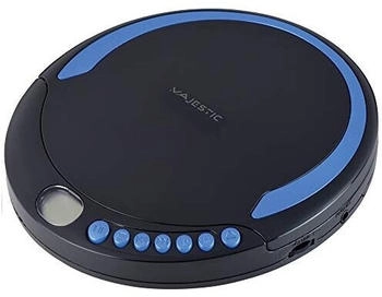 Draagbare cd-speler met hoofdtelefoons, oplaadbare Bluetooth cd-spelers met ingebouwde luidspreker en FM-zender 2000mAh lithiumbatterij Discman cd player draagbaar voor volwassenen studenten kinderen