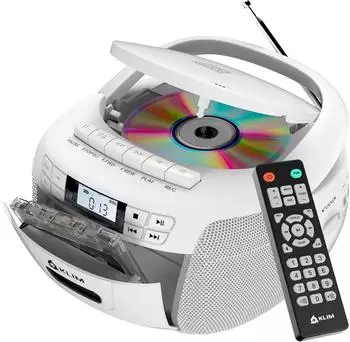 Klim CD-Player mit Kassettenspieler KLCD-3866