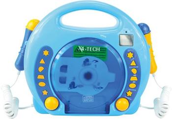 Vedes Karaoke CD Player blau
