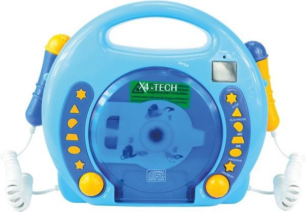 Vedes Karaoke CD Player blau